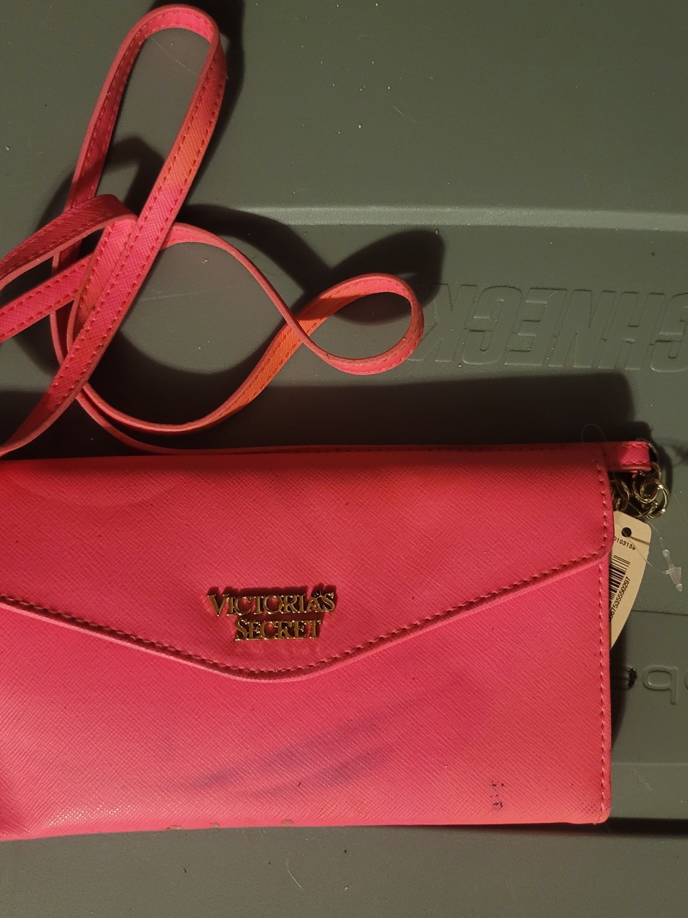 Damaged Victoria's Secret Hot Pink Crossbody Purse